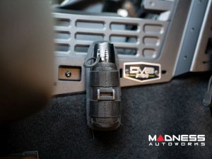 Toyota Tacoma Center Console Molle Panel - Device Mount Toyota Tacoma Center Console Molle Panel - Device Mount